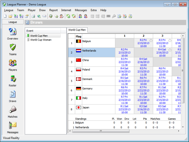 Badminton Tournament Software Live Score