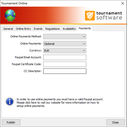 Download Tournament Software - CDE Software