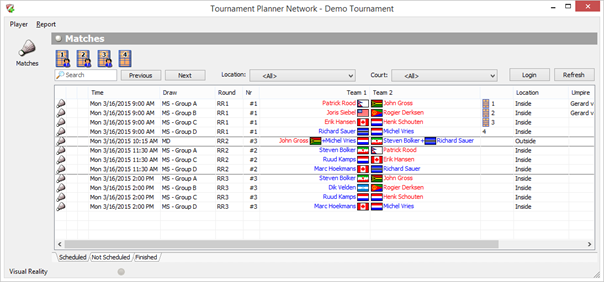 bwf badminton tournament software