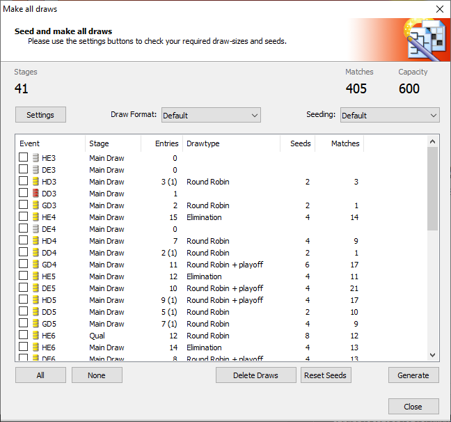 Download Tournament Software - CDE Software